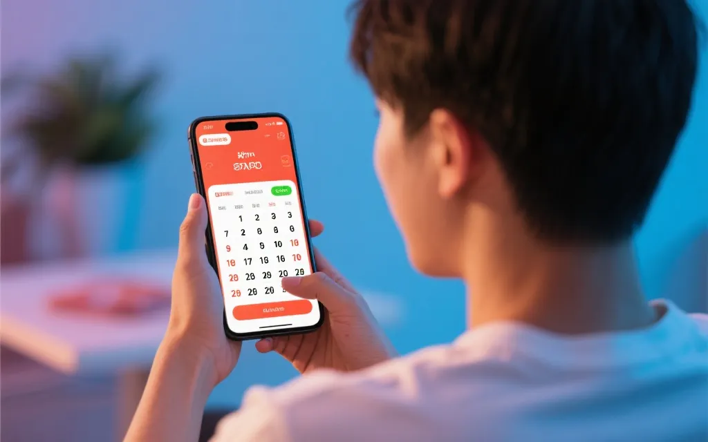用户通过手机APP实时查询开奖号码