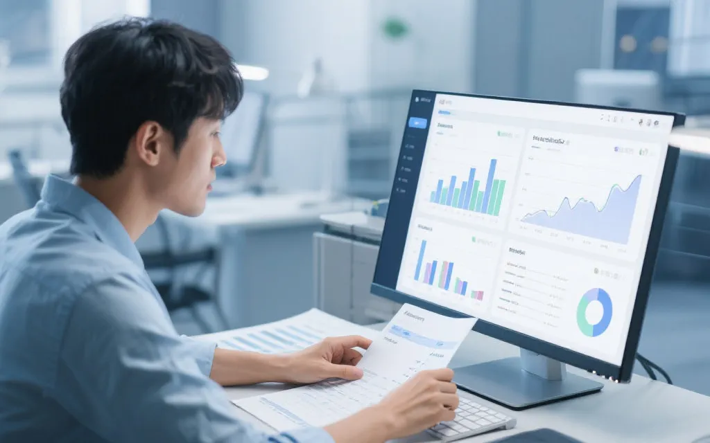 用户在整理和比对数据的场景